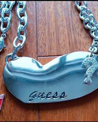Collana cuore Guess