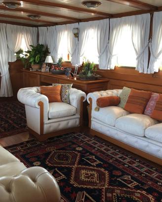 Due Divani + poltrona Poltrona Frau Pelle Bianco