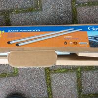 barre alluminio x tetto auto lunghe 115 cm nuove