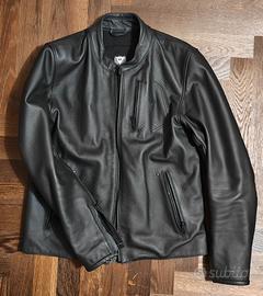 Giacca MOTO in Pelle col. testa di moro tg.52 UOMO