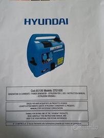 COMPRESSORE HYUNDAI DI COLORE AZZURRO