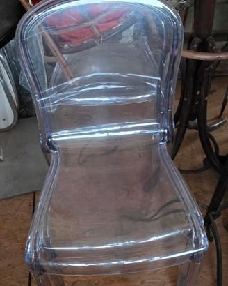  Sedia design Thalysse trasparente Policarbonato 