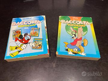 WALT DISNEY TOPOLINO raccolte 193 e 205 (6 volumi)