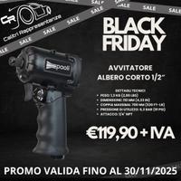 Avvitatore albero corto 1/2”