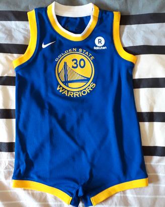 Tuta intera Nike Golden State Warriors Icon Editio