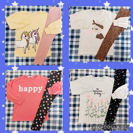 Completini mezza stagione nuovi 122 cm 6/7 anni