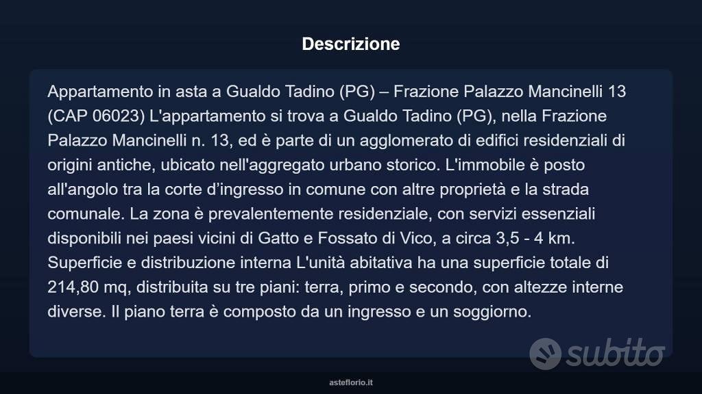 Appartamento – PG - Vista 4