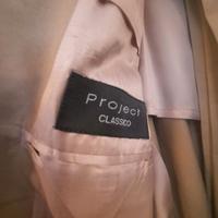 Vestito cotone color panna, taglia 50