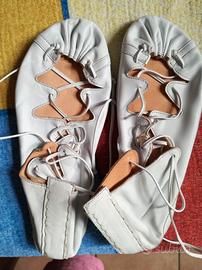 Mocassino in pellle non conciata chimicamente