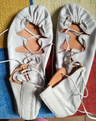 Mocassino in pellle non conciata chimicamente