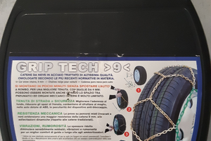 Catene Neve GRIP TECH 9MM Grup 4 - NUOVE MAI USATE