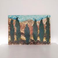 Dipinto olio su tavola (1990)
