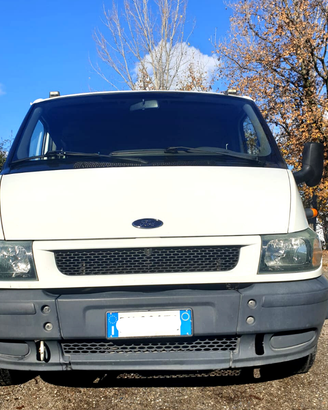 Ford Transit 350L 7 posti cassone fisso gemellato