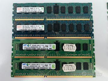4x2GB RAM DDR3 PC3 10600