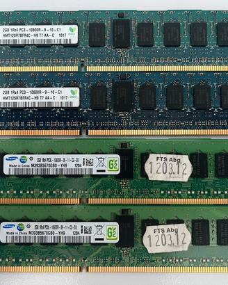 4x2GB RAM DDR3 PC3 10600