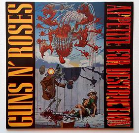 GUNS N' ROSES Appetite For Destruction LP 1st ssue