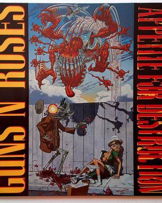 GUNS N' ROSES Appetite For Destruction LP 1st ssue
