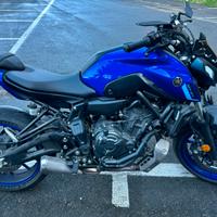 Yamaha mt-07 2022 - depotenziata a2 - 11.000 km