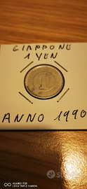 1 yen giappone anno 1990