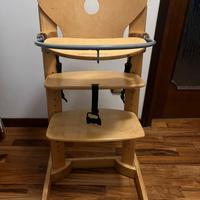 Seggiolone legno