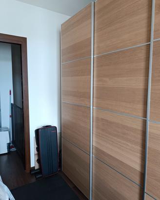 armadio pax ikea 2 ante scorrevoli 