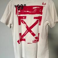 Maglia Off-White Impressionism Bianca