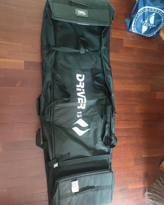 Sacca sportiva a rotelle snowboard/ kitesurf