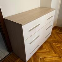 Comò 3 Cassetti Donatella Effetto Legno – Mondo Co