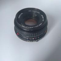 obiettivo rokkor 45 mm f2 minolta