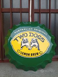 Insegna forma di tappo Australian  Brew Two Dogs