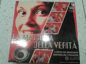 GIOCO DI SOCIETA' LA MACCHINA DELLA VERITA'