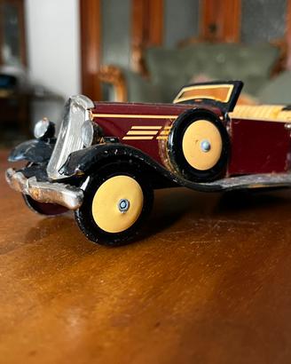 Modellino latta Mercedes convertibile