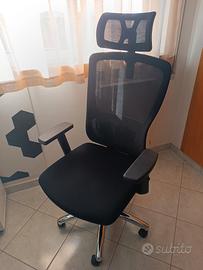 Sedia ufficio ergonomica 
