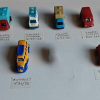 11 Modellini CAMPER e AUTOBUS Giodi Kinder e altro