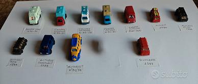 11 Modellini CAMPER e AUTOBUS Giodi Kinder e altro