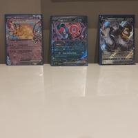 Solcoferreo,dedenne,munkidoriEx.Melmeta e delphoxV