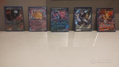 Solcoferreo,dedenne,munkidoriEx.Melmeta e delphoxV