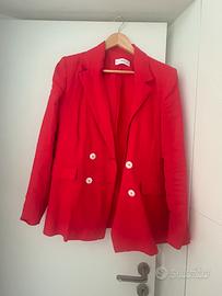 Tailleur donna puro lino Mango sartorial 2025