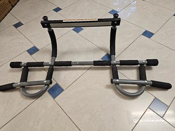 pull-up bar barra per trazioni incastro su porta