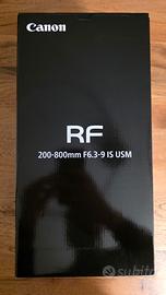 Canon RF 200-800mm F6.3-9 IS USM 