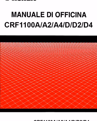 Manuali officina originali HONDA
