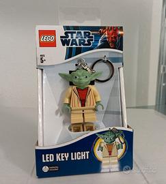 Lego Star Wars Yoda Led Key Light 2012 nuovo