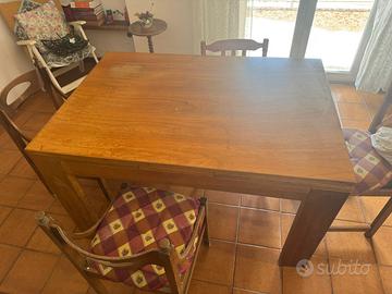 Tavolo in legno Massello