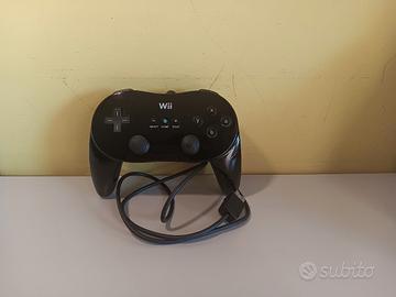 Controller joypad nero per nintendo wii originale