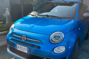 Fiat 500 sport 1.2 69 cavalli azzurro Italia