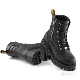 Stivali Forma LADY REBEL DRY da moto Nero
