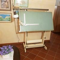 Tavolo da disegno base Bieffe e tencigrafo Zucor