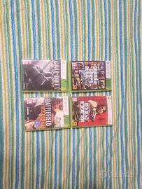 4 giochi, Gta 5, Red dead redemption, Cod BlackOps