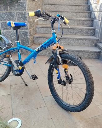 Bici bambino B'Twin 20" ammortizzata