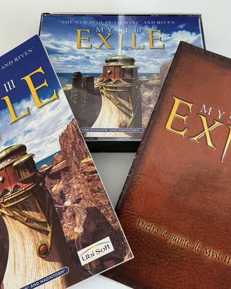 Myst III 3 Exile PC Mac originale (2001) full ita